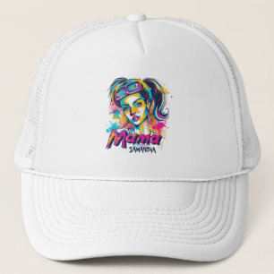 Boné Trô Personalizado Da Pop De Arte Da Mamãe (18)