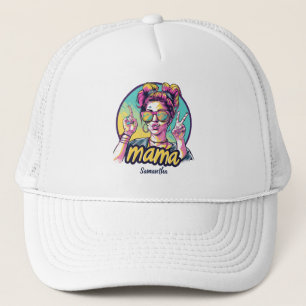 Boné Trô Personalizado Da Pop De Arte Da Mamãe (19)