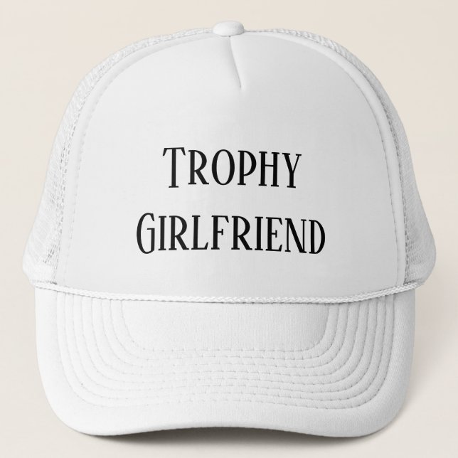Boné Trophy Namorada Natal Holiday Gift Hat (Frente)