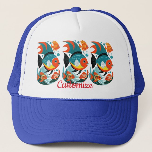 Boné Tropical Fish Assortion Thunder_Cove (Frente)