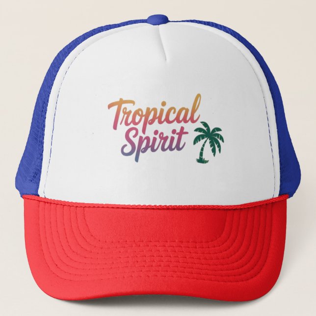 Boné Tropical spirit (Frente)