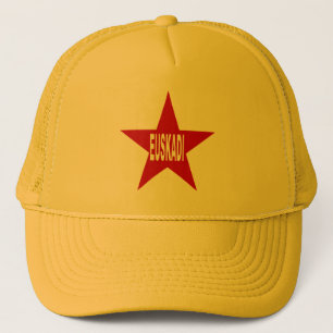 Boné trucker amarelo EUSKADI ESTRELADO ESPANHA