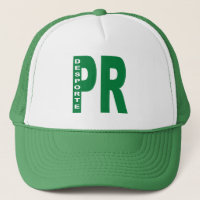 Boné Trucker branco/verde PARANÁ DESPORTE BR