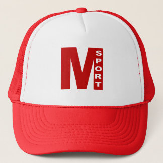 Boné   Trucker Cap  White/Red  MILANO  SPORT
