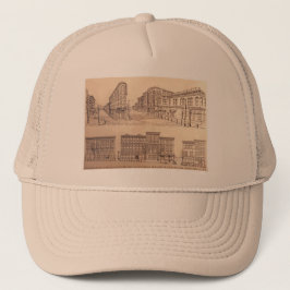 Boné Trucker caps Vancouver Souvenir e Chapéus Vancouve