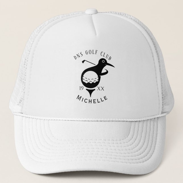 Boné Trucker Clássico com Nome Personalizado de Go (Frente)