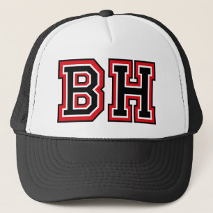 Boné Trucker com Monograma "BH"