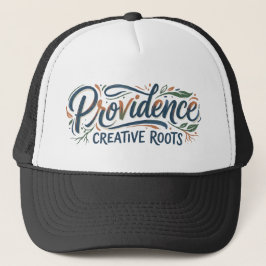 Boné Trucker com Remendo de Couro Custom Providenc