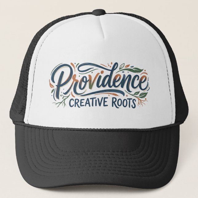 Boné Trucker com Remendo de Couro Custom Providenc (Frente)