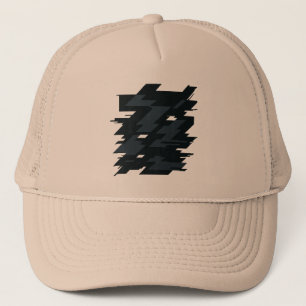 Boné Trucker de Arte Glitch