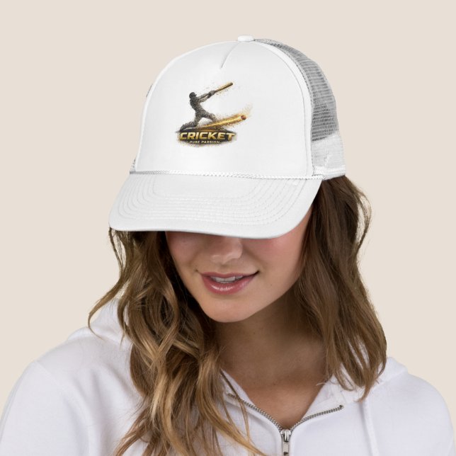 Boné Trucker de Espuma Cricket Pure Passion Gold M (In Situ)
