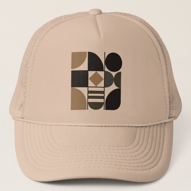 Boné Trucker de Formas Diversas (Frente)