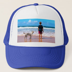 Boné Trucker de Fotografias Personalizado Que o seu Des