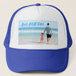 Boné Trucker de Texto Fotográfico Personalizado - Melho