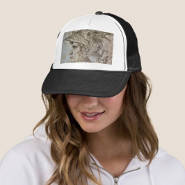 Boné Trucker do Guerreiro com Capacete de Leonardo