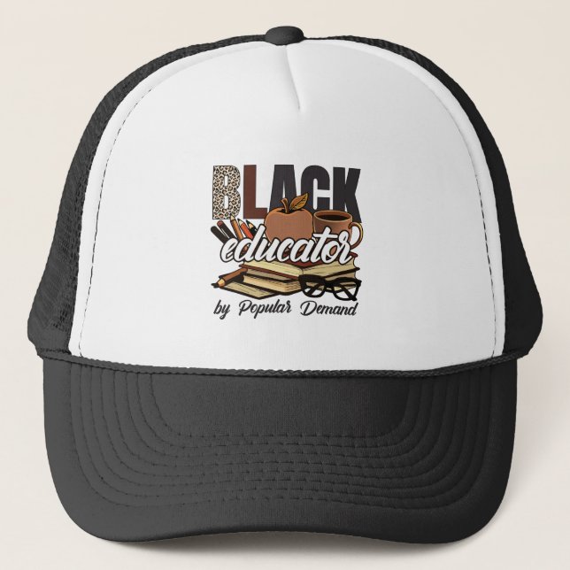 Boné Trucker do Mês da História Negra (Frente)