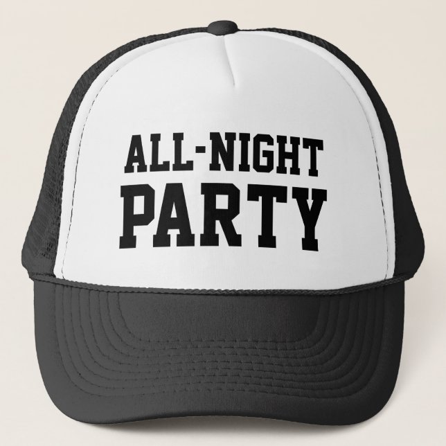 Boné Trucker Hat All-Night Party™ (Frente)