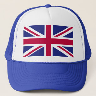 Boné Trucker Hat com bandeira da União Britânica, Reino