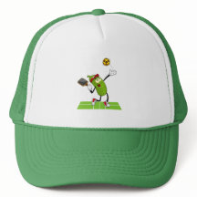 Trucker Hat de "Cartoon de Pickleball"