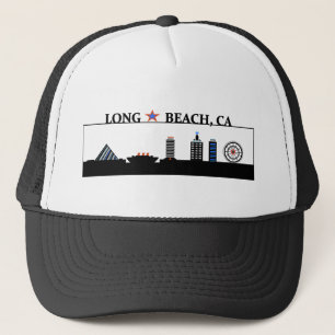 Boné Trucker Hat dos Monumentos de Long Beach