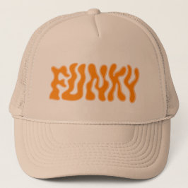 Boné Trucker Hat Funky - Negrito e Na moda