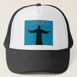 Boné Trucker Hat  i love jesus