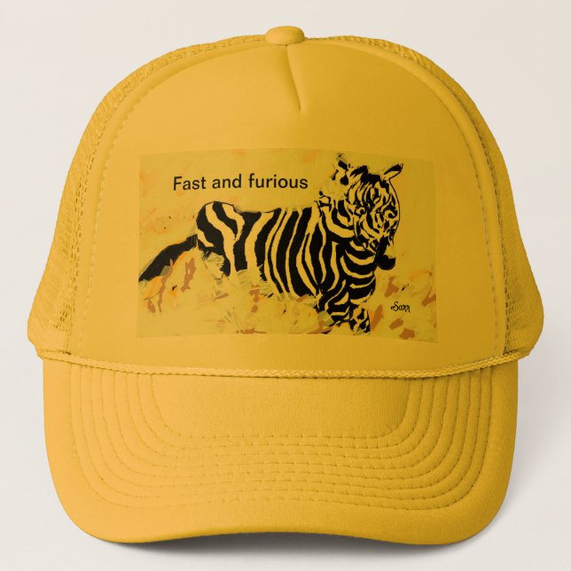 Boné Trucker Hat: Rápido e furioso (Frente)