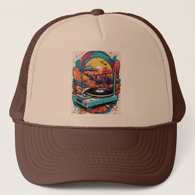 Boné Trucker Hat "That Na moda dj Hat - Comforta (Frente)