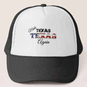 Boné Trucker Hat: Torne Texas novamente