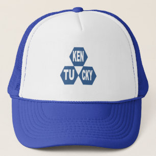 Boné Trucker Hat White DESIGN KENTUCKY ESPORTE