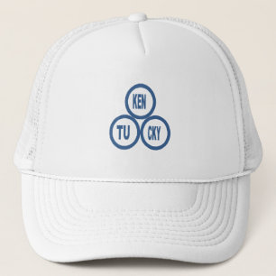 Boné Trucker Hat White KENTUCKY