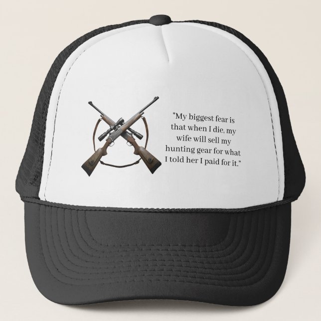 Boné Trucker hat . With funny quote on it. (Frente)