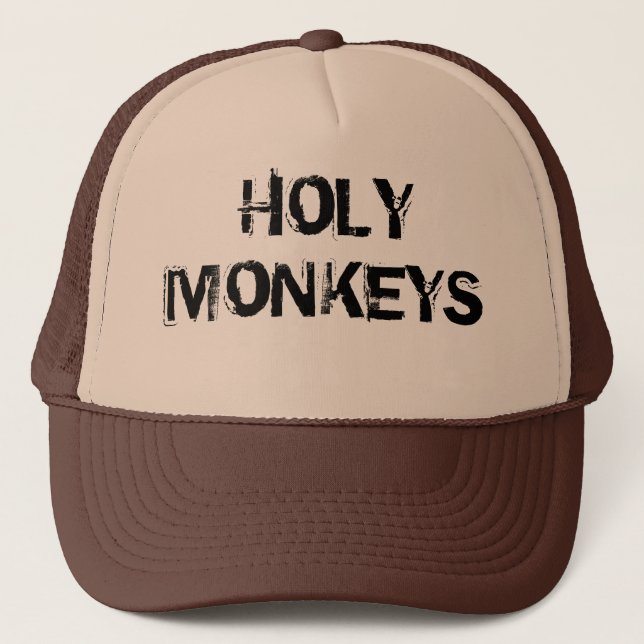 Boné trucker Holy Monkeys (Frente)