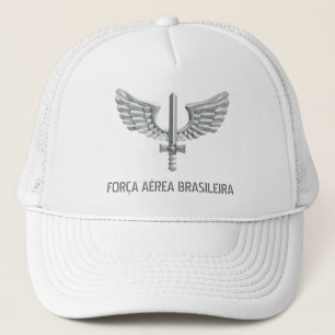 Boné Trucker Importado Força Aérea Brasileira FAB