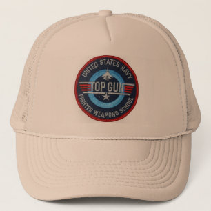 Boné Trucker Importado - Top Gun Movie - Aviação