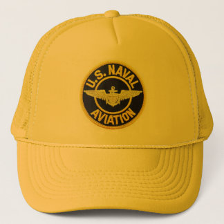 Boné Trucker Importado - US Naval Aviation