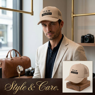 Boné Trucker Líder de Equipe Personalizado para Ev