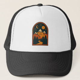 Boné Trucker Paisagem Celestial