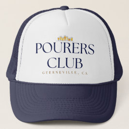 Boné Trucker Pourers Club – Fileira de Óculos