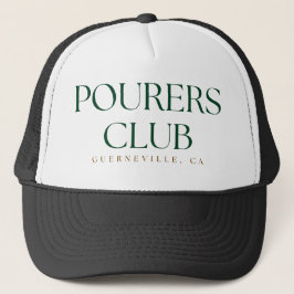 Boné Trucker Pourers Club – Guerneville, CA