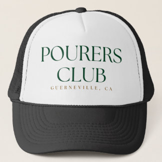 Boné Trucker Pourers Club – Guerneville, CA