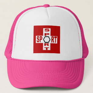 BONÉ TRUCKER SUÍÇA DESPORTO