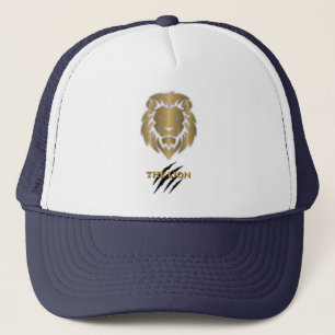 Boné Trucker The Lion Gold & Black Gráfica