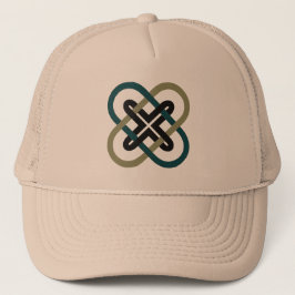 Boné Trucker X Entrelaçado