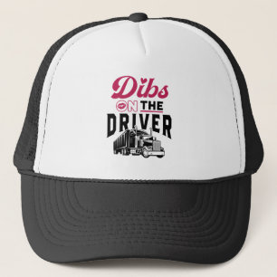Boné Truckers Wife Dibs no Driver