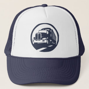 Boné TruckerSucker - graphic icon - trucker hat - blue