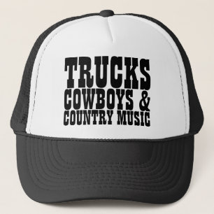 Boné Trucks Cowboys Country Music