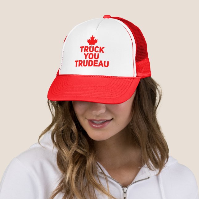 Boné Trudeau Trucker Engraçado Justin Trudeau (In Situ)