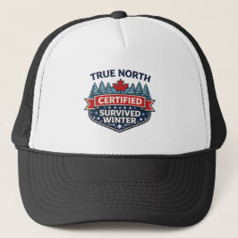 Boné True North Certified Trucker Hat | Survived Winter