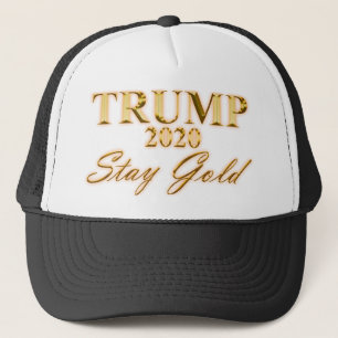 Boné TRUMP 2020 - Fique Dourado